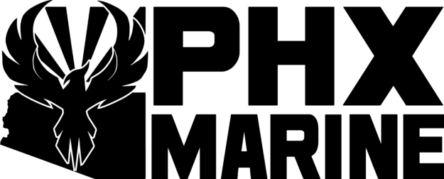 PHX Marine_Black Black logo of PHX Marine