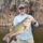 Robert holding a 10lb largemouth bass
