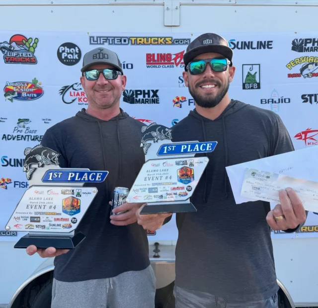 Congrats to our Alamo winners Ernie & Isaiah with just over 20lbs!! They missed out on $2200 by not getting in some of the options but still got blue option plus vexus rewards for a total of $8,850